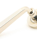 From The Anvil's Polished Nickel Avon Round Lever on Rose Set (Sprung)