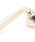 From The Anvil's Polished Nickel Avon Round Lever on Rose Set (Sprung)