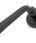 From The Anvil's Black Avon Round Lever on Rose Set (Sprung)