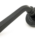 From The Anvil's Black Avon Round Lever on Rose Set (Sprung)