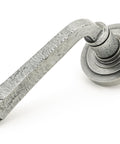 From The Anvil's Pewter Patina Avon Round Lever on Rose Set (Sprung)