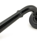 From The Anvil's Black Regency Lever on Rose Set (Sprung)