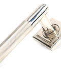 From The Anvil's Polished Nickel Brompton Lever on Rose Set (Sprung)