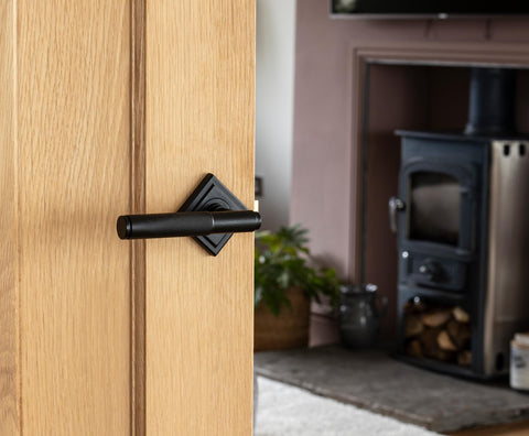 Brompton Lever on Rose Set (Sprung)