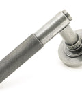 From The Anvil's Pewter Patina Brompton Lever on Rose Set (Sprung)