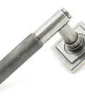 From The Anvil's Pewter Patina Brompton Lever on Rose Set (Sprung)