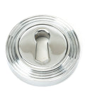 From The Anvil's Polished Chrome Round Escutcheon