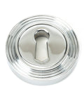 From The Anvil's Polished Chrome Round Escutcheon