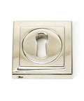 From The Anvil's Polished Nickel Round Escutcheon