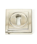 From The Anvil's Polished Nickel Round Escutcheon