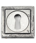 From The Anvil's Pewter Patina Round Escutcheon