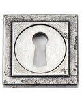 From The Anvil's Pewter Patina Round Escutcheon