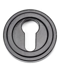 From The Anvil's Black Round Euro Escutcheon