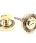 From The Anvil's Aged Brass Round Thumbturn Set