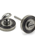 From The Anvil's Pewter Patina Round Thumbturn Set