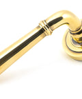From The Anvil's Aged Brass Newbury Lever on Rose Set (Sprung)