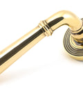 From The Anvil's Aged Brass Newbury Lever on Rose Set (Sprung)