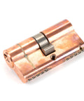 From The Anvil's Polished Bronze 5 Pin Euro Cylinder