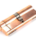 From The Anvil's Polished Bronze 5 Pin Euro Cylinder