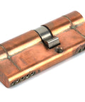 From The Anvil's Polished Bronze 5 Pin Euro Cylinder