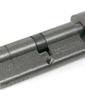 From The Anvil's Pewter Patina 5 Pin Euro Cylinder/Thumbturn