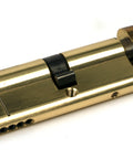 From The Anvil's Aged Brass 5 Pin Euro Cylinder/Thumbturn