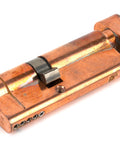From The Anvil's Polished Bronze 5 Pin Euro Cylinder/Thumbturn