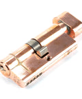 From The Anvil's Polished Bronze 5 Pin Euro Cylinder/Thumbturn