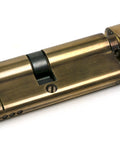 From The Anvil's Aged Brass 5 Pin Euro Cylinder/Thumbturn