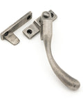 From The Anvil's Antique Pewter Night-Vent Locking Peardrop Fastener