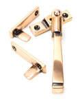 From The Anvil's Polished Bronze Night-Vent Locking Avon Fastener