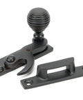 From The Anvil's Aged Bronze Beehive Sash Hook Fastener