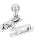 From The Anvil's Satin Chrome Beehive Sash Hook Fastener