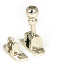 From The Anvil's Polished Nickel Mushroom Brighton Fastener