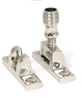 From The Anvil's Polished Nickel Beehive Brighton Fastener