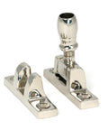 From The Anvil's Polished Nickel Mushroom Brighton Fastener