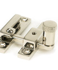 From The Anvil's Polished Nickel Brompton Quadrant Fastener - Narrow