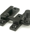 From The Anvil's Aged Bronze Beehive Quadrant Fastener - Narrow