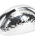 From The Anvil's Polished Chrome Hammered Regency Concealed Drawer Pull