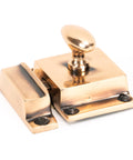 From The Anvil's Polished Bronze Cabinet Latch