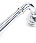 From The Anvil's Polished Chrome Newbury Lever on Rose Set (Sprung)