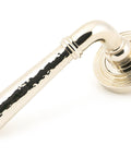 From The Anvil's Polished Nickel Hammered Newbury Lever on Rose Set (Sprung)
