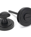 From The Anvil's Aged Bronze Round Thumbturn Set