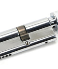 From The Anvil's Polished Chrome 5 Pin Euro Cylinder/Thumbturn