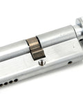 From The Anvil's Satin Chrome 5 Pin Euro Cylinder/Thumbturn
