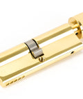 From The Anvil's Lacquered Brass 5 Pin Euro Cylinder/Thumbturn