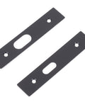 From The Anvil's Black Black Sliding/Pocket Door Locking Kit