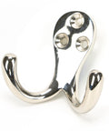 From The Anvil's Polished Nickel Celtic Double Robe Hook