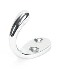 From The Anvil's Polished Chrome Celtic Single Robe Hook