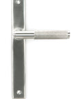 From The Anvil's Satin Marine SS (316) Brompton Slimline Lever Espag. Latch Set